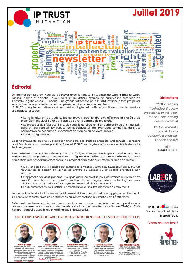 IPTRUST_Newsletter_Juillet2019