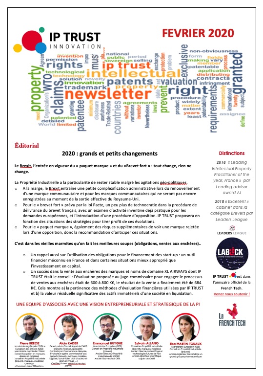 IPTRUST_Newsletter_Octobre2019